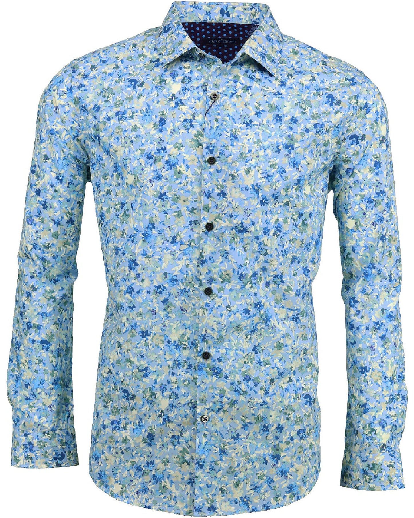 Norman Wispy Floral Sky Shirt