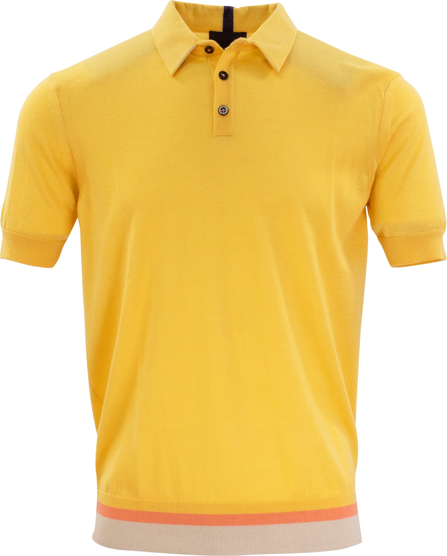 PILGRIM POLO SHIRT - MARIGOLD