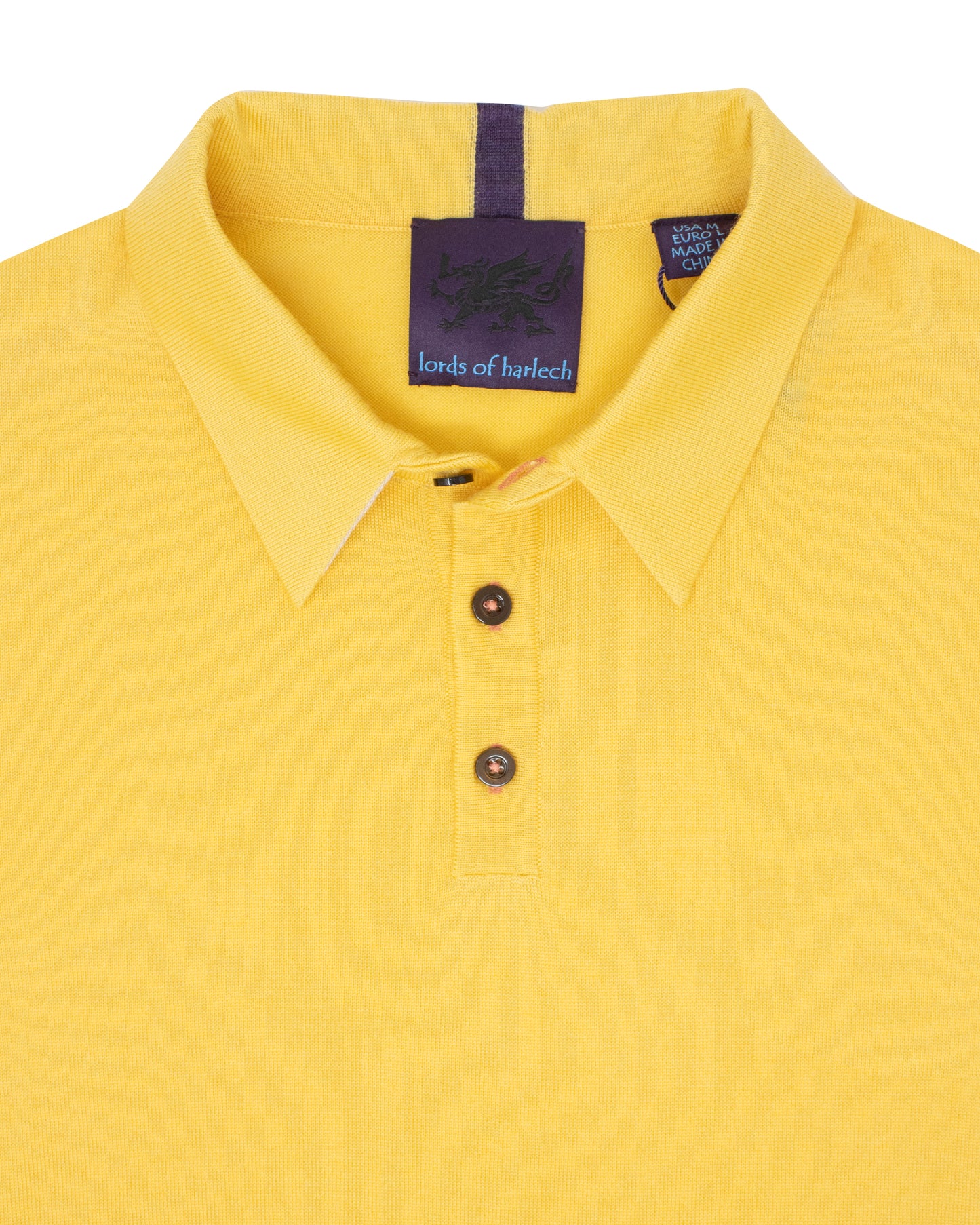 PILGRIM POLO SHIRT - MARIGOLD