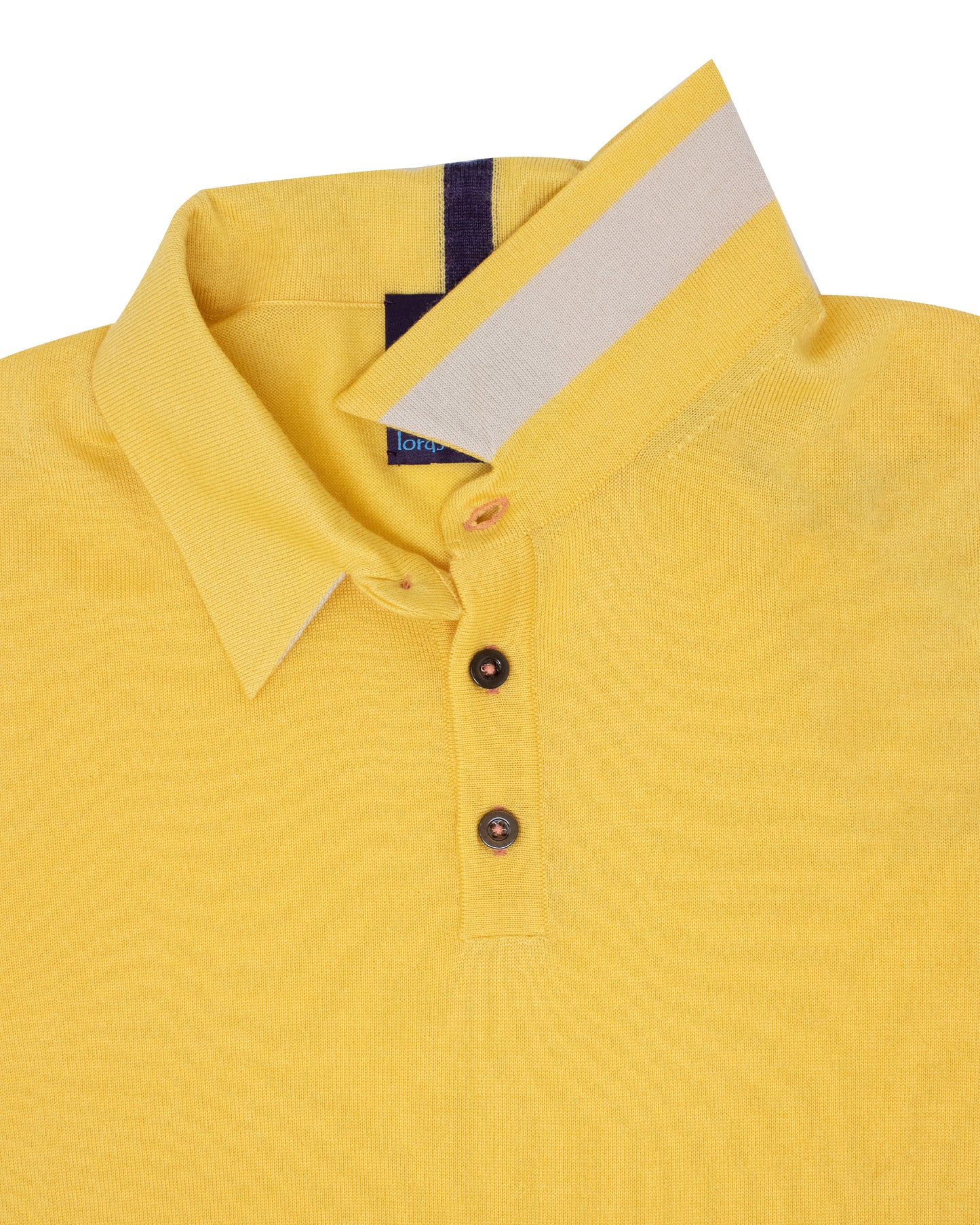 PILGRIM POLO SHIRT - MARIGOLD