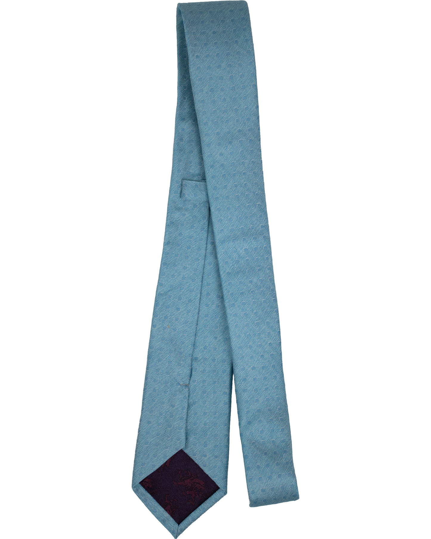 Polka Aqua Tie