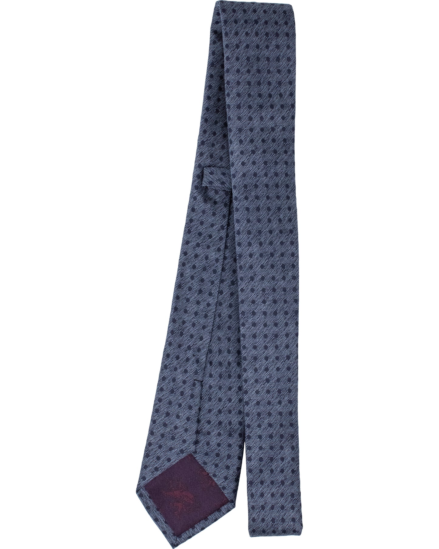 Polka Navy Tie