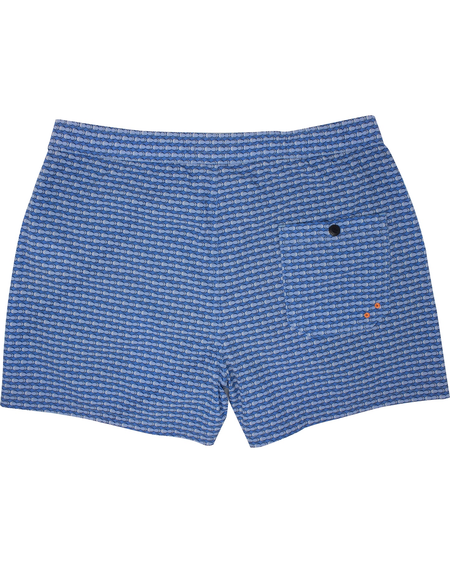 Quack 2 Theo Geo Blue Swim Trunk