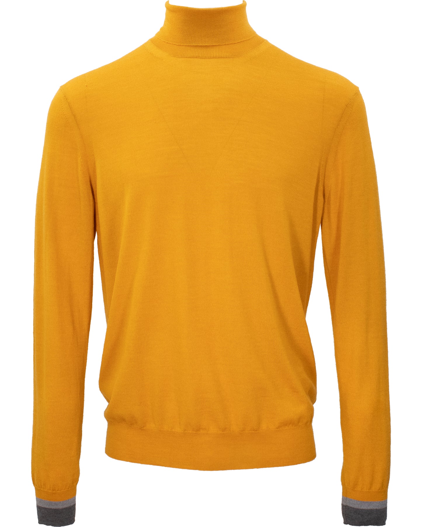 Ronald Merino Gold Turtleneck Sweater