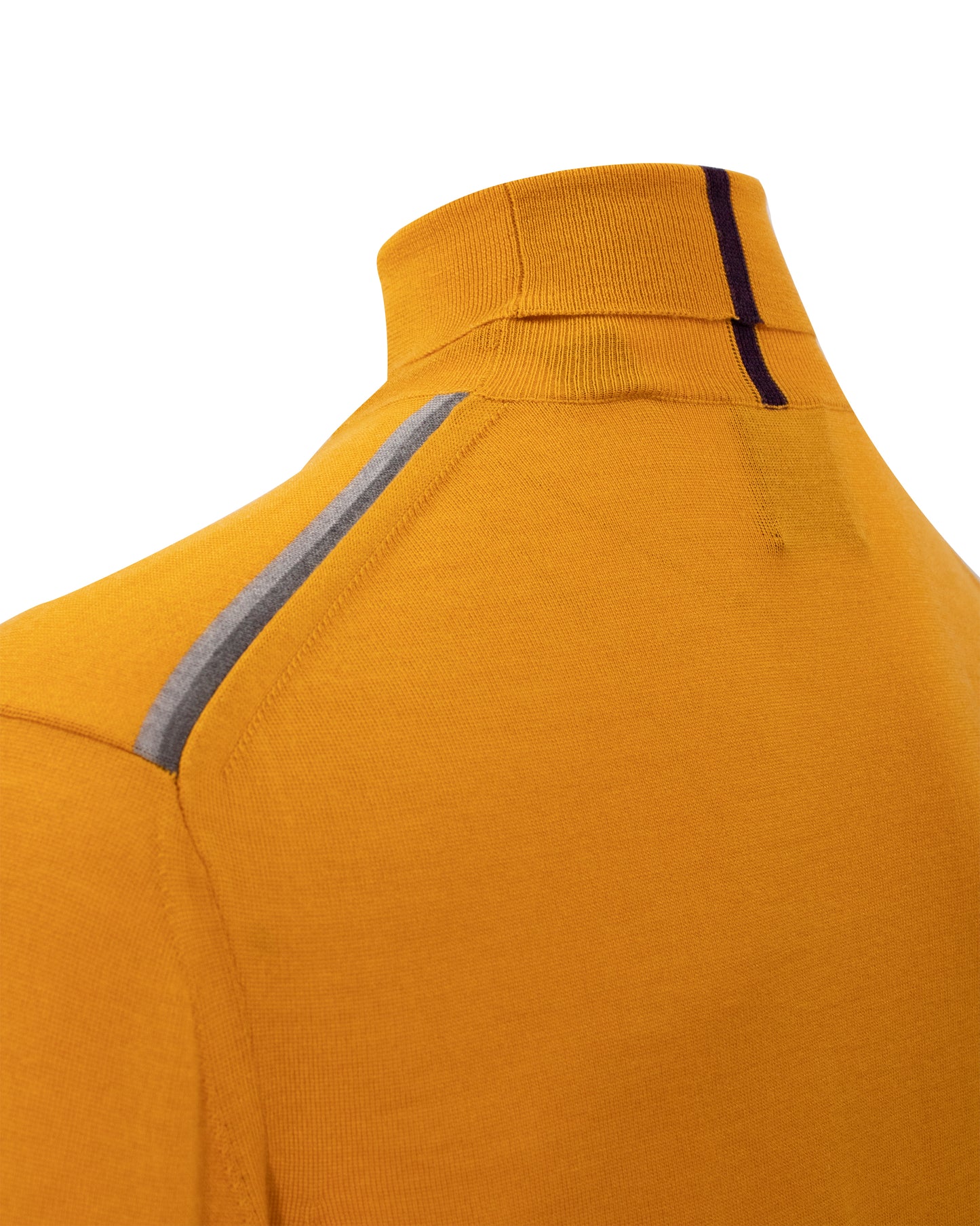 Ronald Merino Gold Turtleneck Sweater