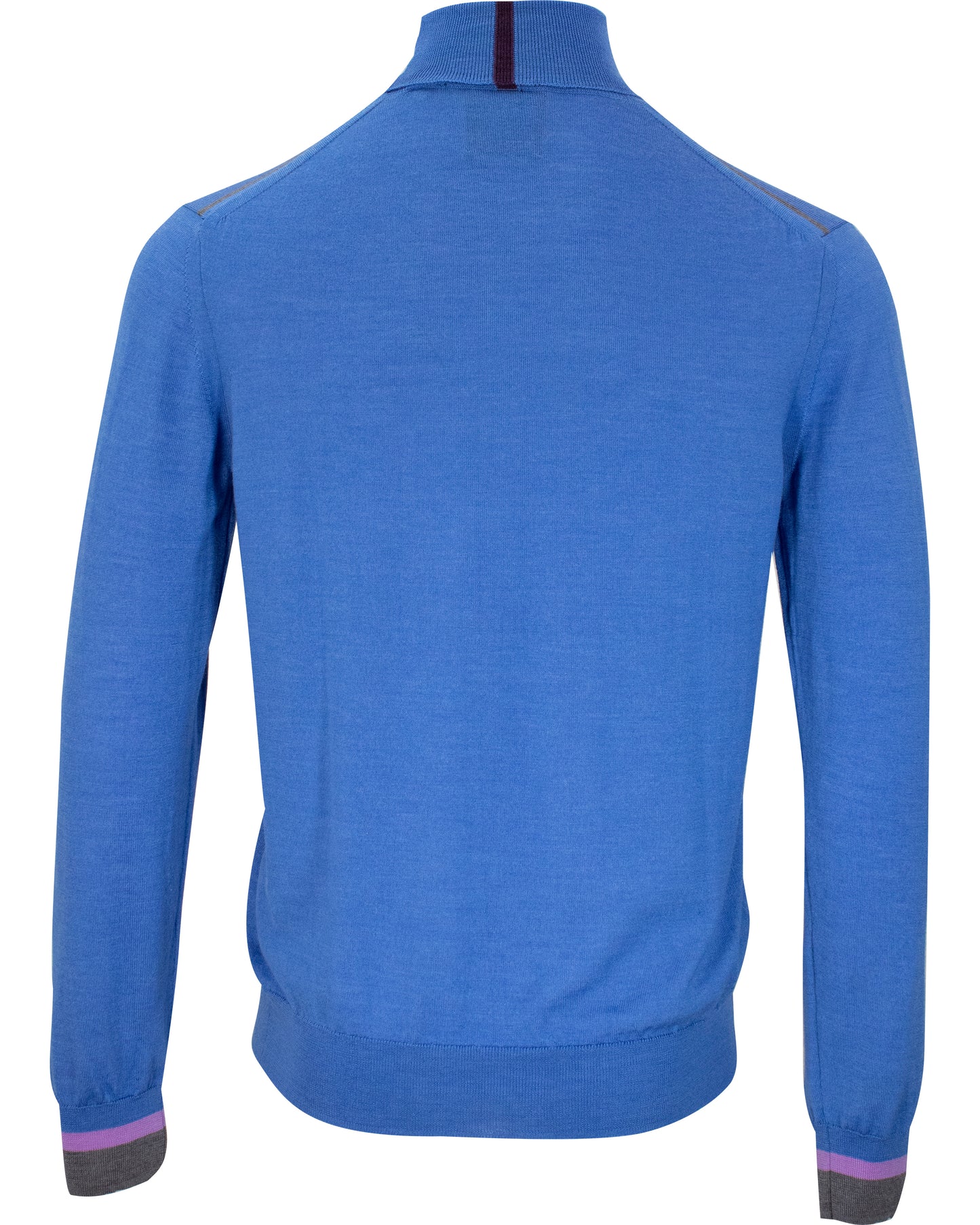 RONALD MERINO TURTLENECK SWEATER - NEBULAS BLUE