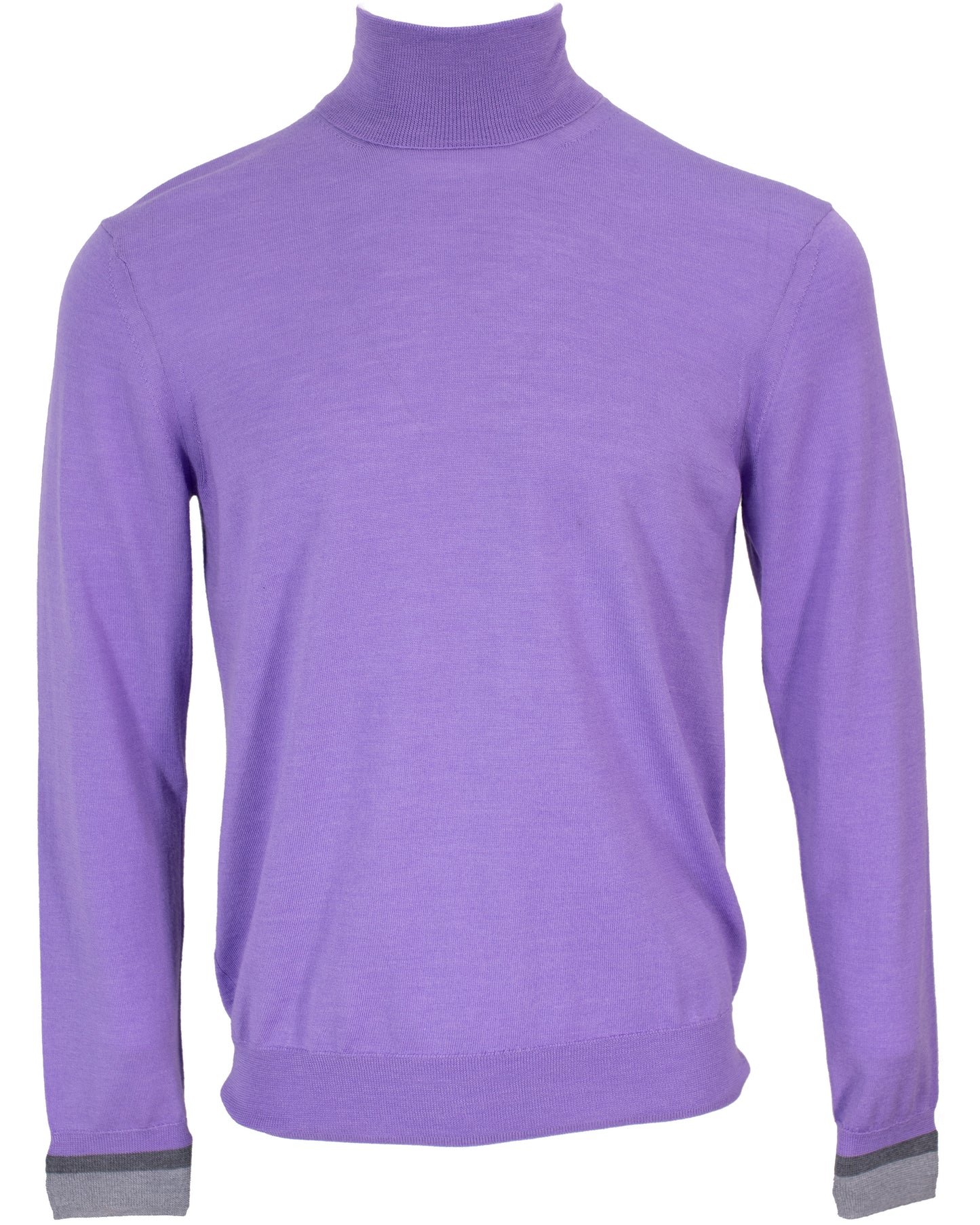 RONALD MERINO TURTLENECK SWEATER - LAVENDER