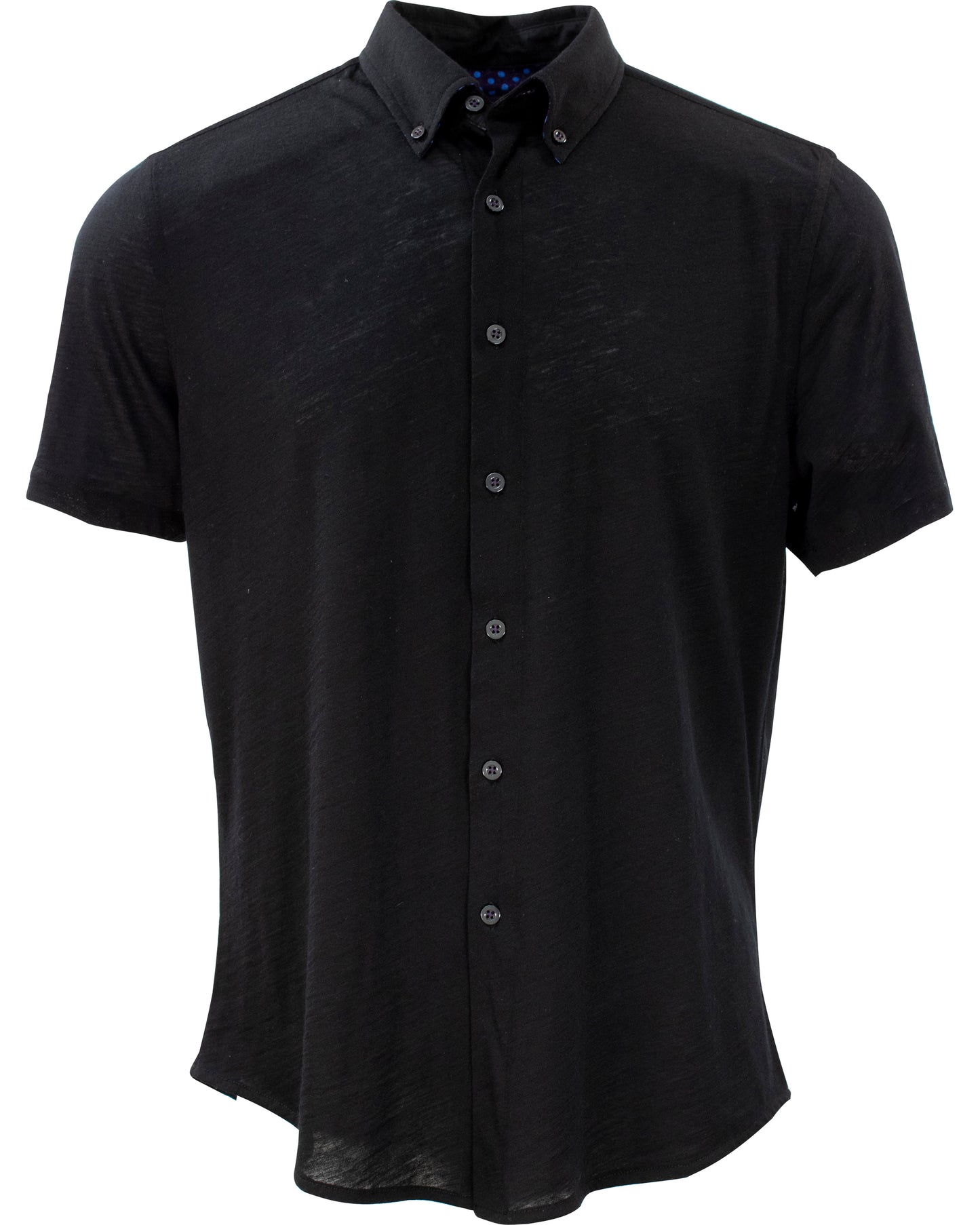 TOBIAS MERINO SHIRT - BLACK