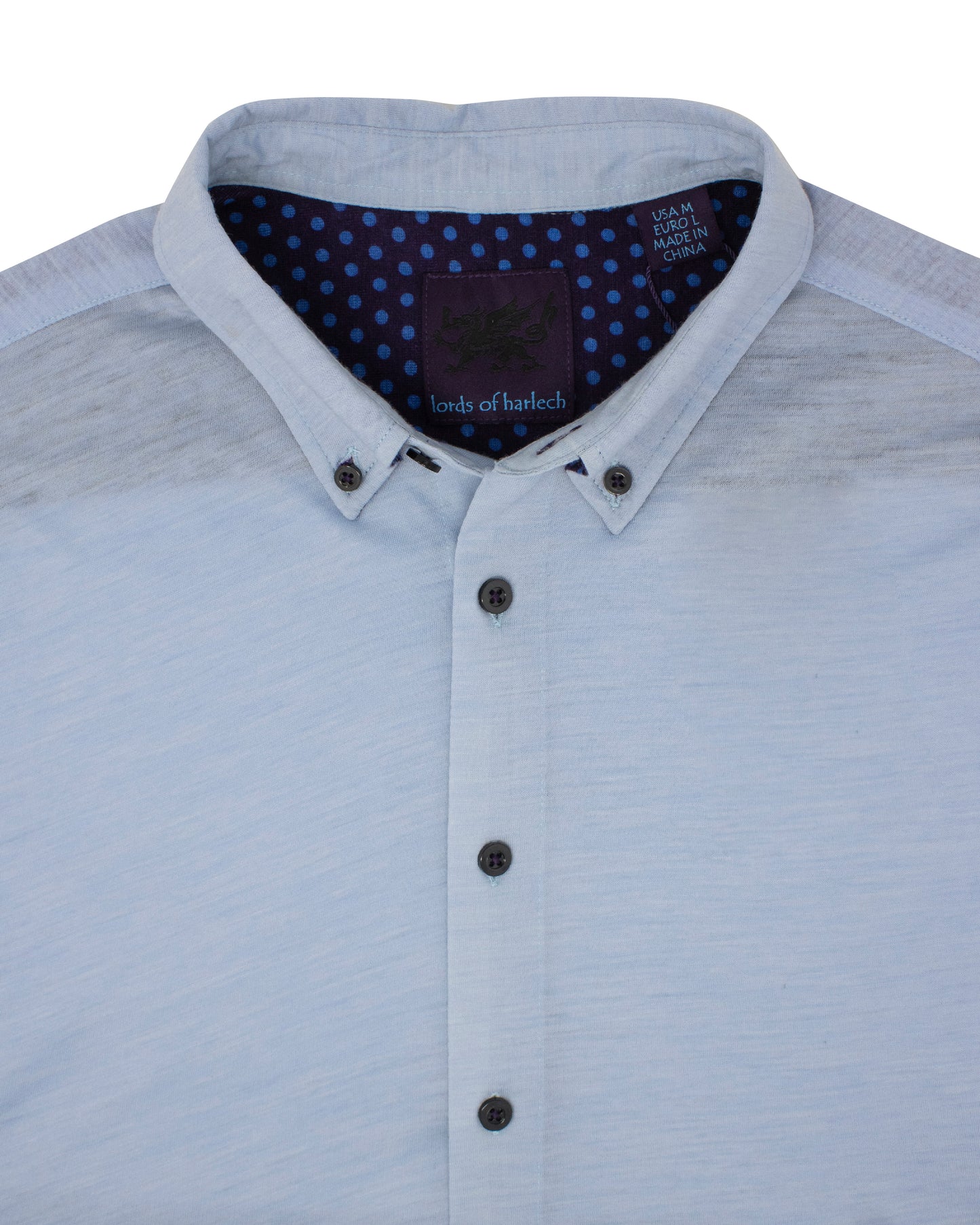 TOBIAS MERINO SHIRT - SKY