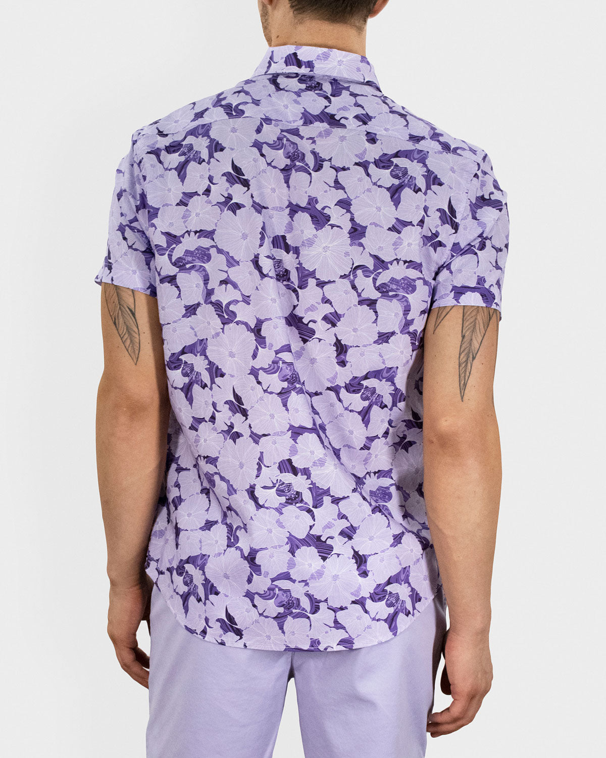 TIM MARBLE FLORAL PURPLE