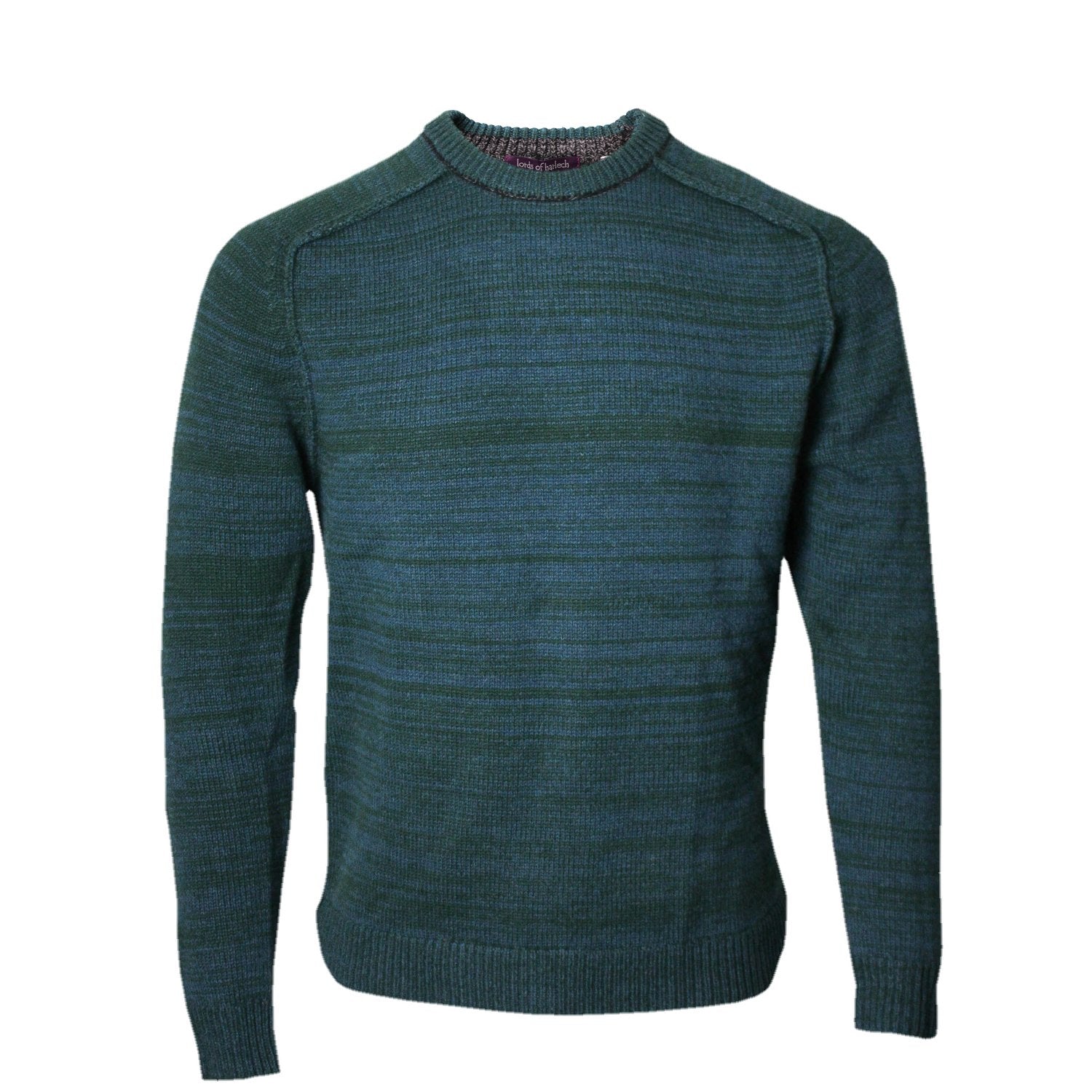 Crosby Crew Neck Sweater in Hunter - Lords Of Harlech