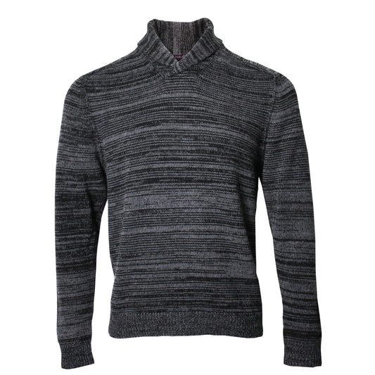 Sweet Shawl Charcoal Sweater